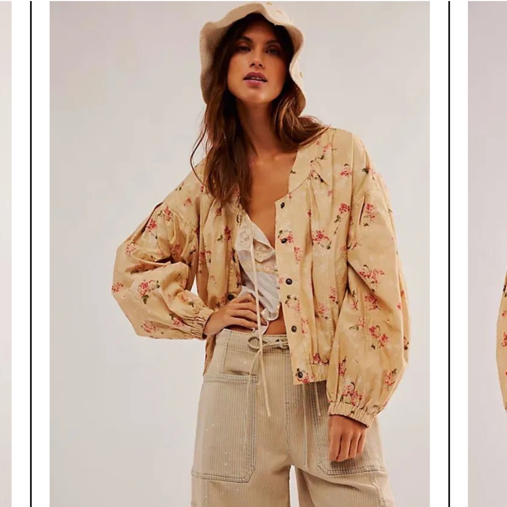 Free People Rory Bomber Jacket